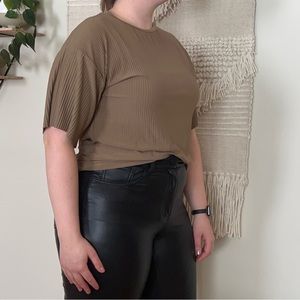 Pleated Zara Tee Shirt
